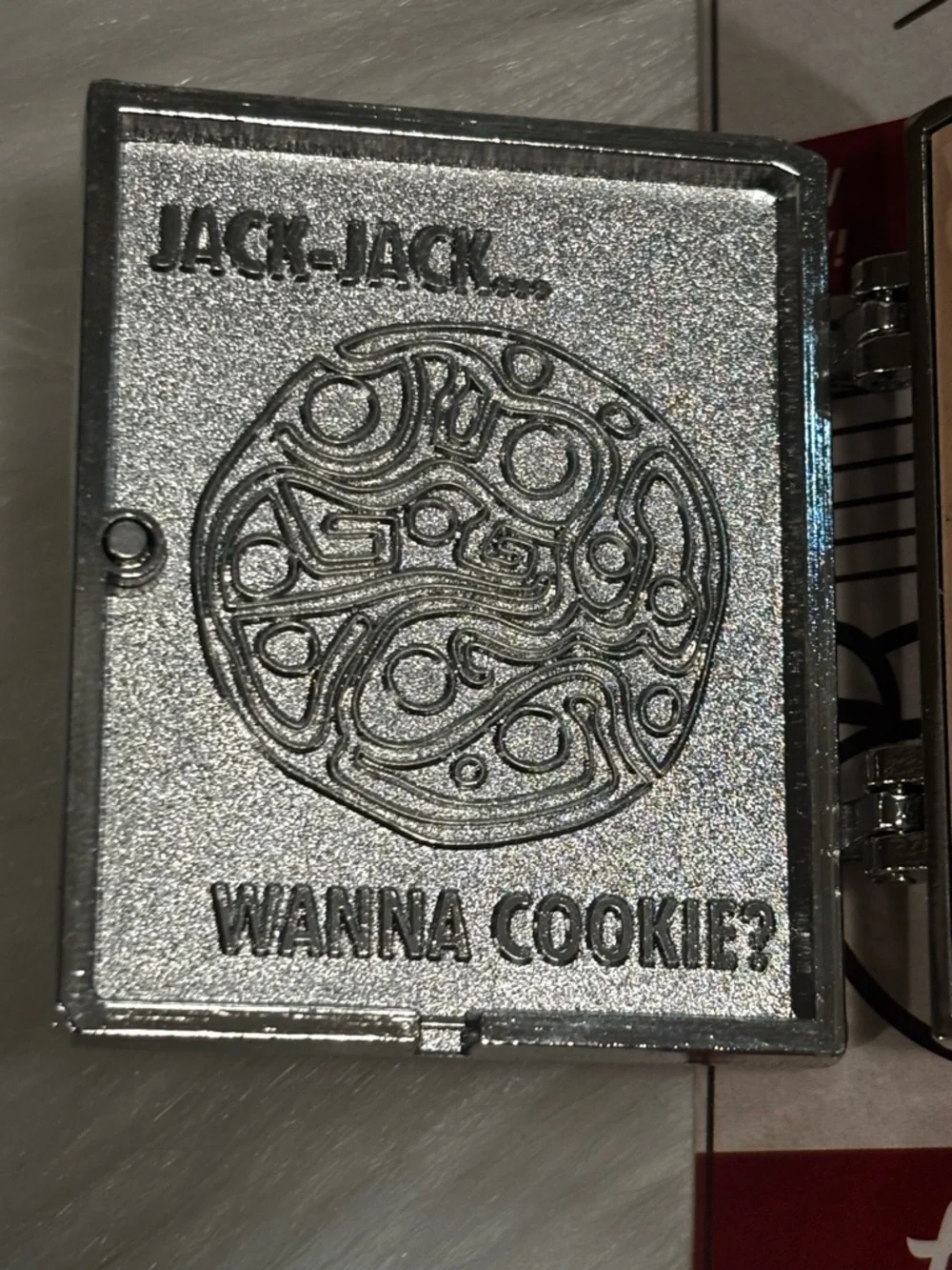 Disney Pin - Start Your Day The Disney Way! - Jack-Jack's Cookies N' Milk Pin